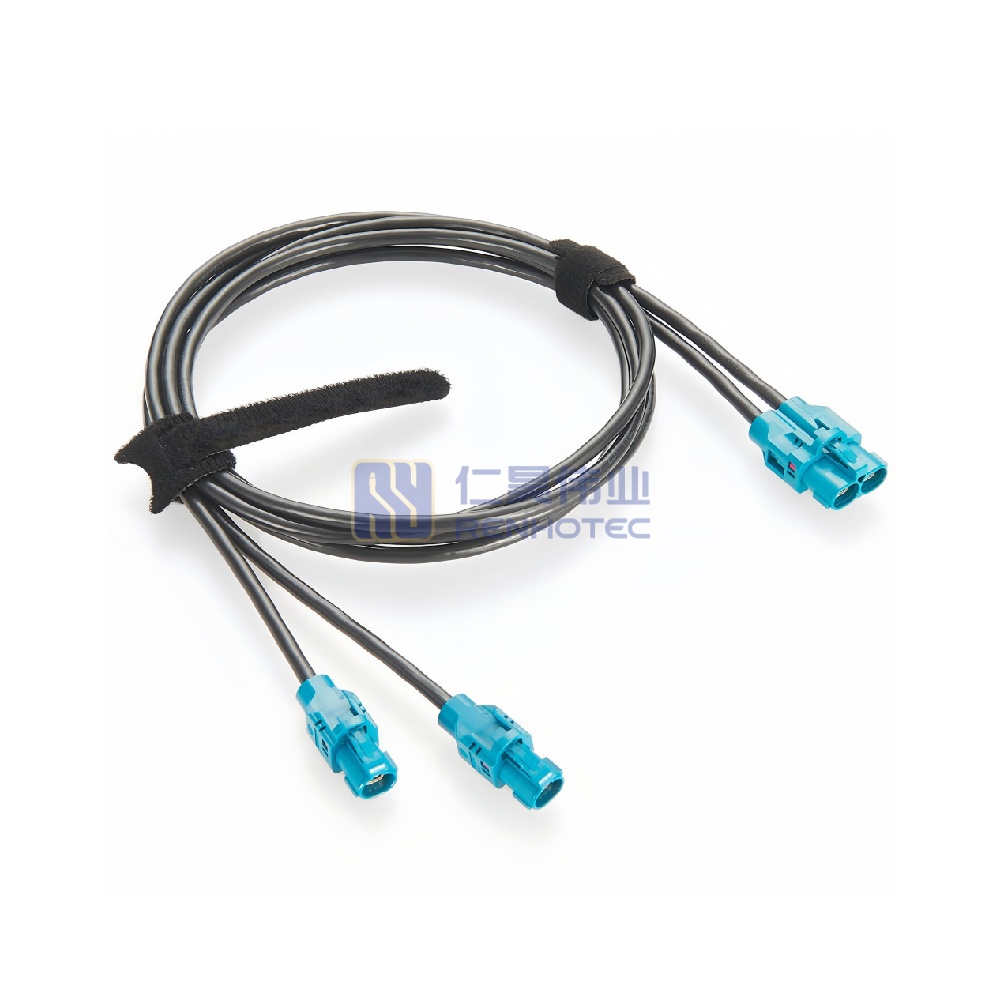 2 in 1 H-MTD Cable Female to Female for Automotive Ethernet Cable - RHT-605-20878 - Image 2