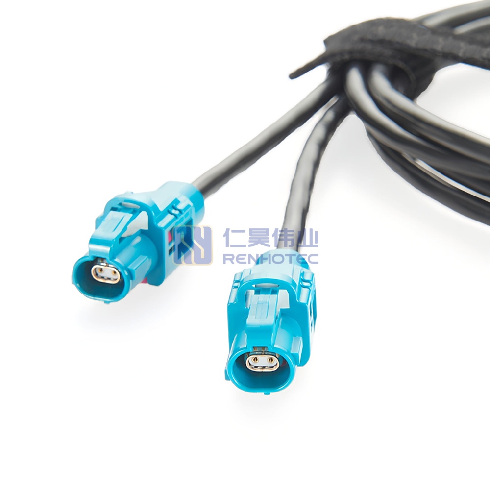 2 in 1 H-MTD Cable Female to Female for Automotive Ethernet Cable - RHT-605-20878 - Image 3