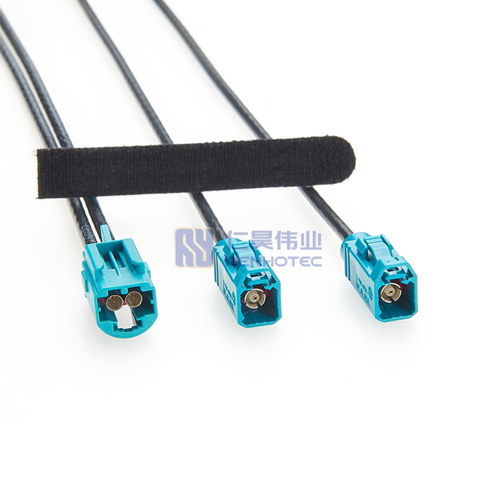 Mini FAKRA Dual Cavity Male to 2 FAKRA Female with Cable DACAR 302-4 - RHT-605-20879 - Image 2