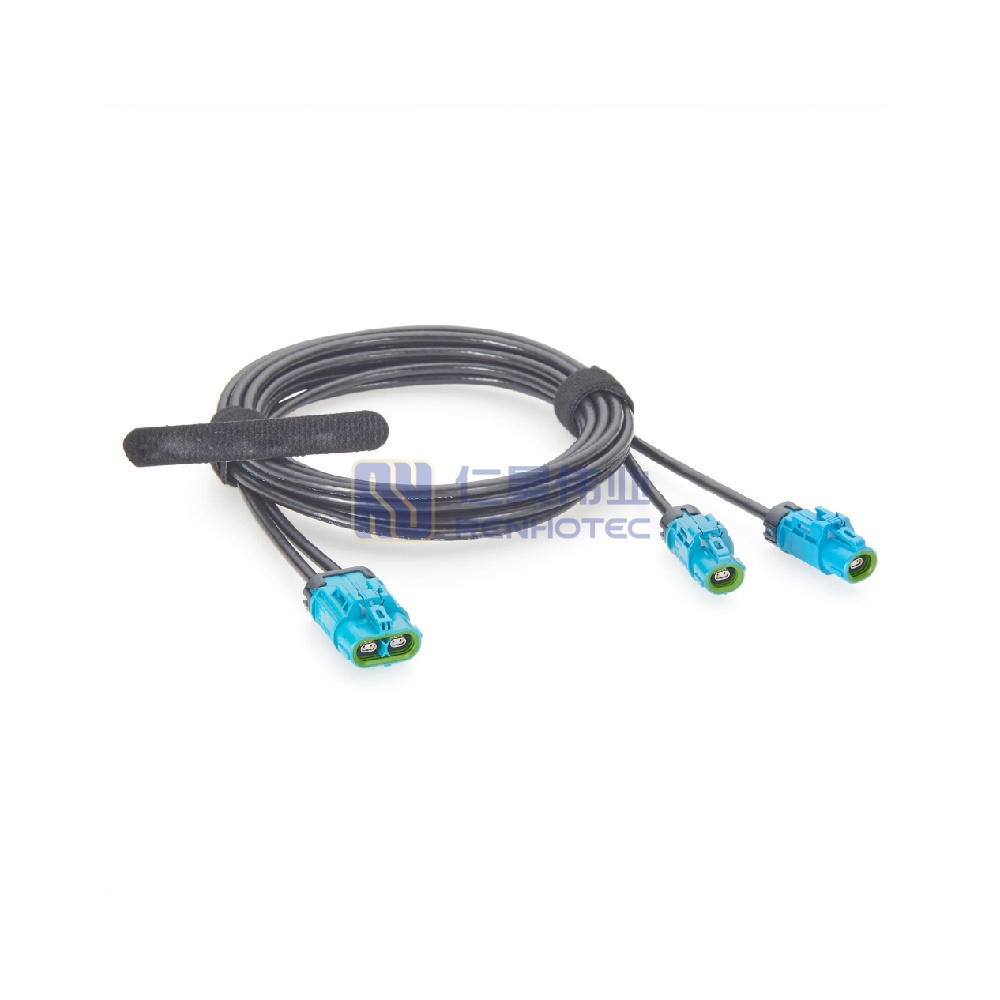 Waterproof Dual H-MTD Female to Female Automotive Ethernet Cable - RHT-605-20880 - Image 3