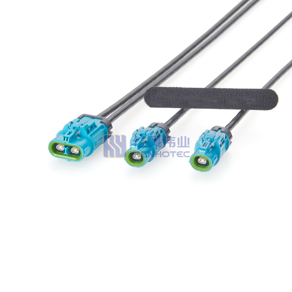 Waterproof Dual H-MTD Female to Female Automotive Ethernet Cable - RHT-605-20880 - Image 4