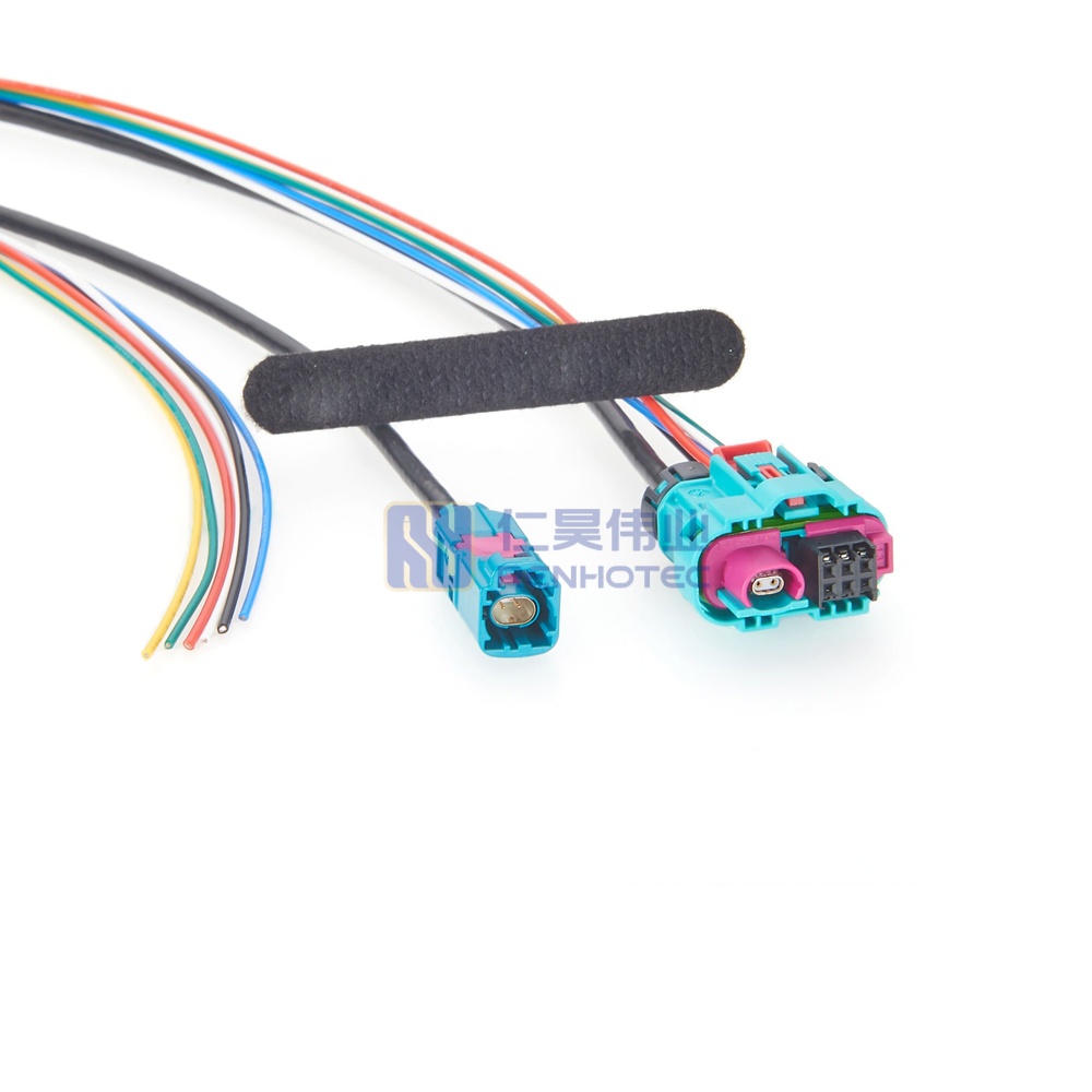 Waterproof H-MTD Female to Male 10 Gigabit Automotive Ethernet Cable - RHT-605-20881 - Image 2