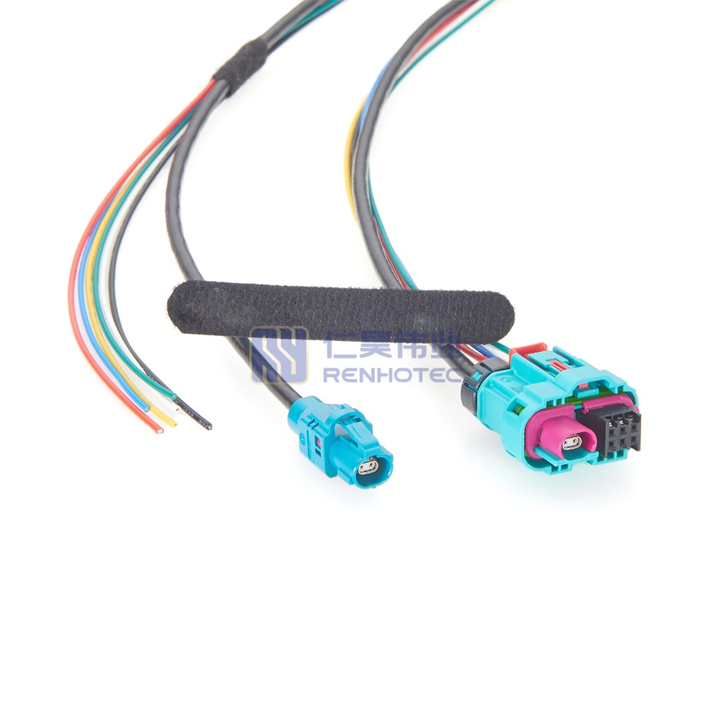 Waterproof H-MTD+6 Cable Female to Female with MQS Contacts E6K14M-1CAZ5-Z - RHT-605-20882 - Image 2