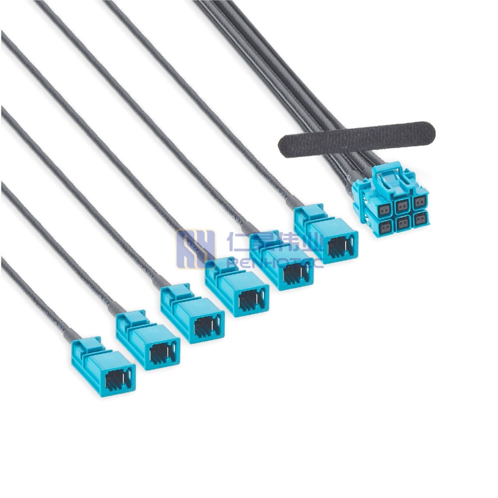 6 in 1 MATEnet Splitter Cable for NVIDIA DRIVE AGX Orin Platform - RHT-605-20886 - Image 2