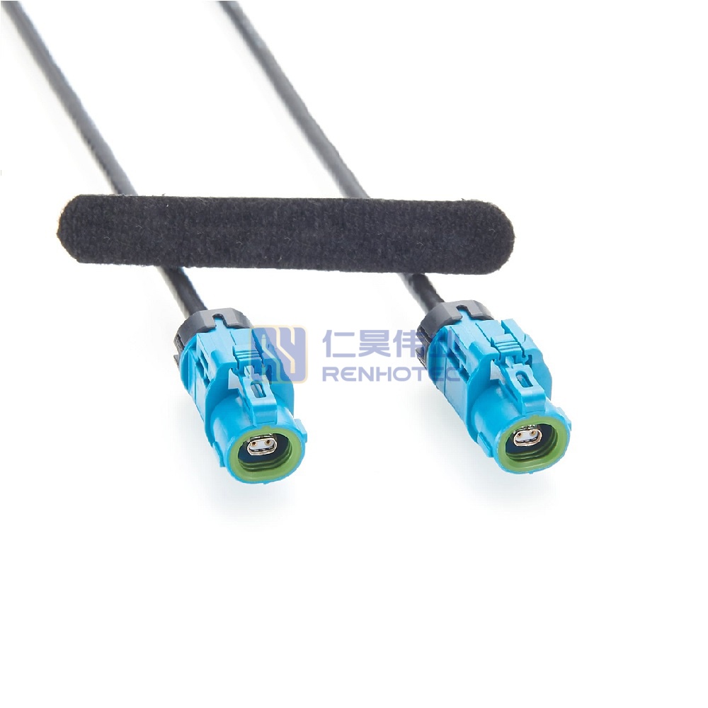 Waterproof H-MTD Female to Female Automotive Ethernet Cable - RHT-605-20898 - Image 2