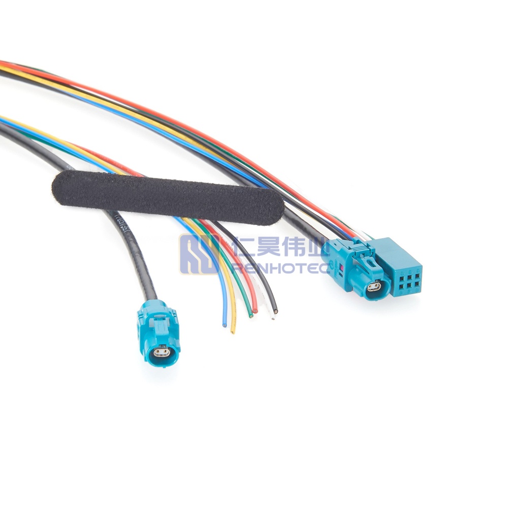 H-MTD+6 Female to Female Automotive Ethernet Cable - RHT-605-20901 - Image 2