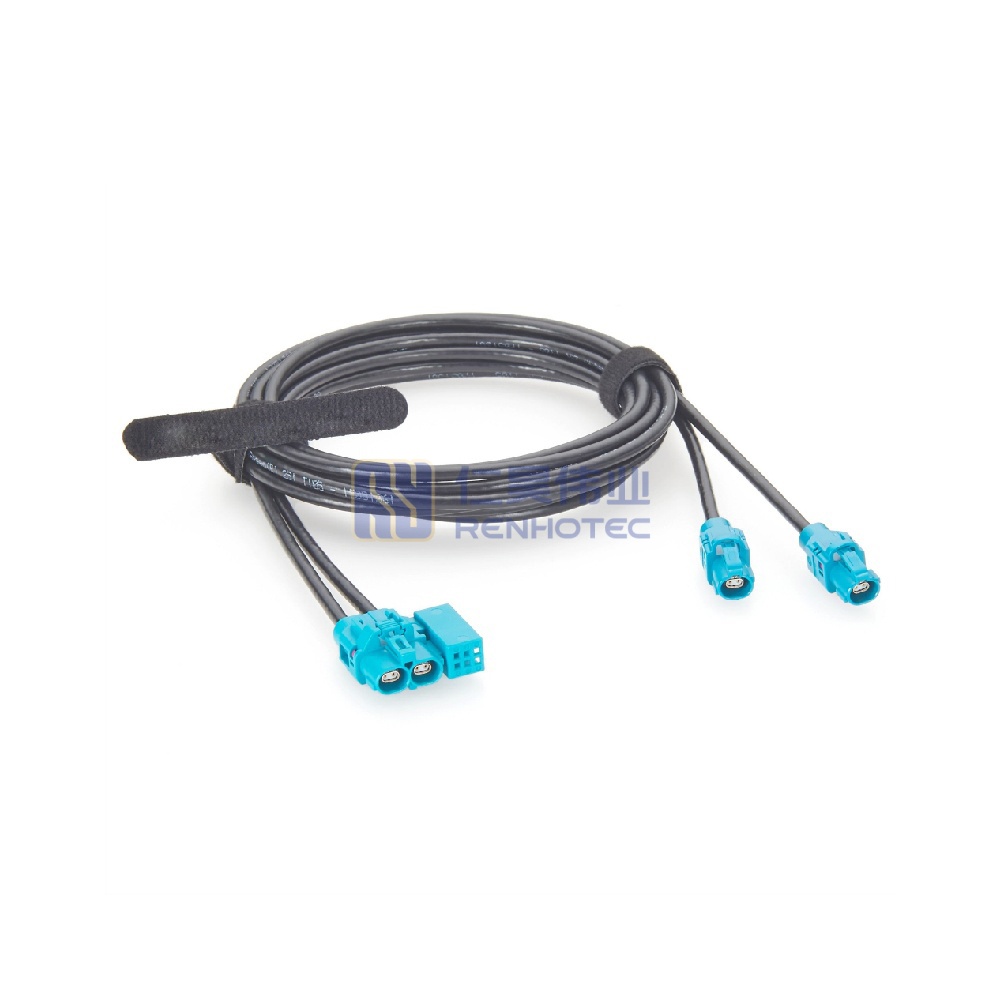 Dual Port H-MTD Female to Female Automotive Ethernet Cable - RHT-605-20902 - Image 3