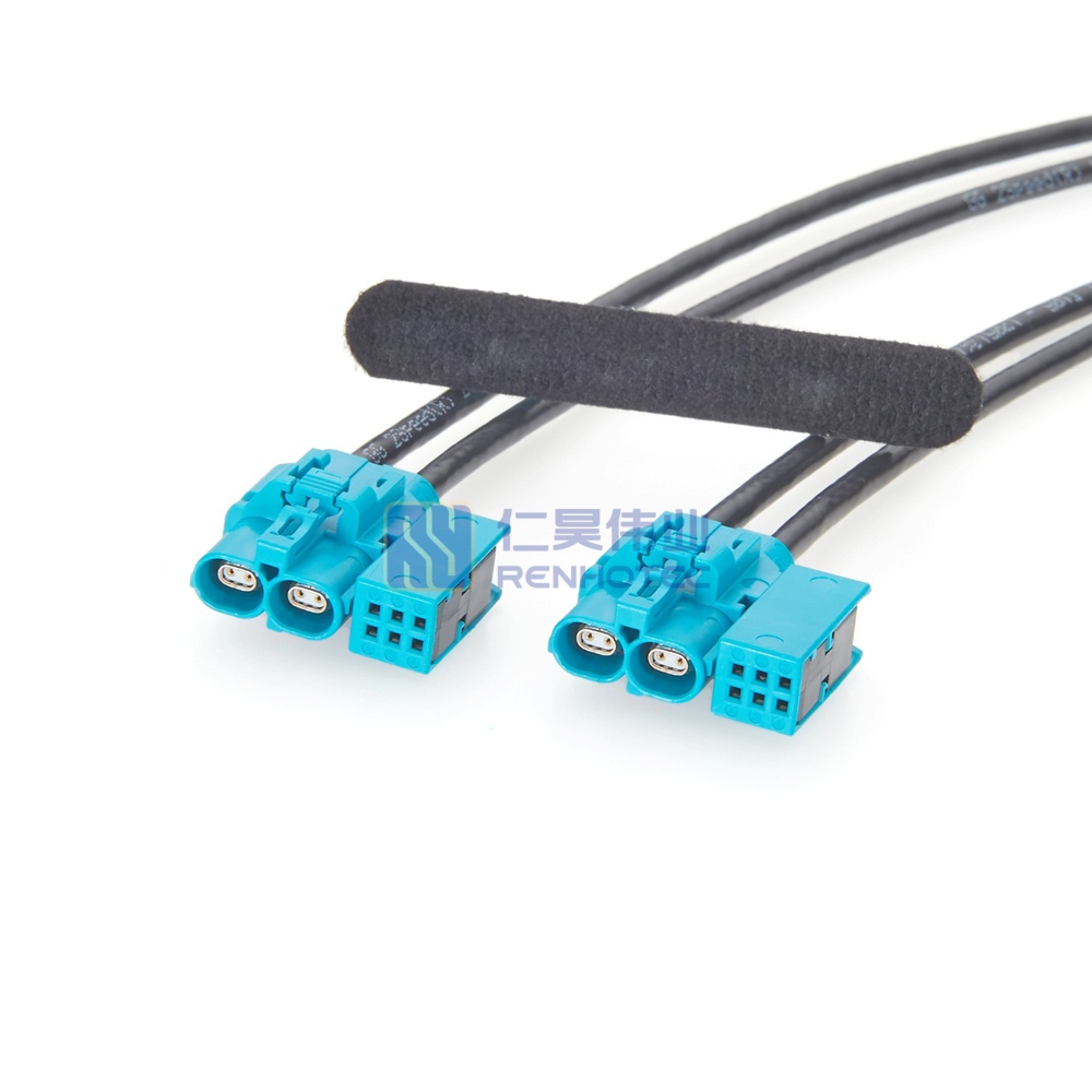 H-MTD+6P Female to Female 10 Gigabit Automotive Ethernet Cable - RHT-605-20903 - Image 4