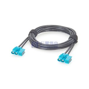 H-MTD+6P Female to Female 10 Gigabit Automotive Ethernet Cable - RHT-605-20903