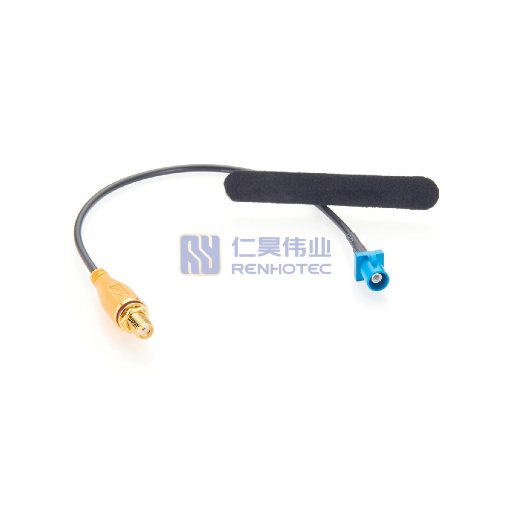 FAKRA Male to SMA Bulkhead Mount with Cable RG174 - RHT-605-20911 - Image 3