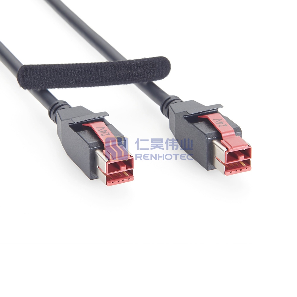 24V Powered USB Male to Male Cable - RHT-605-20919 - Image 3