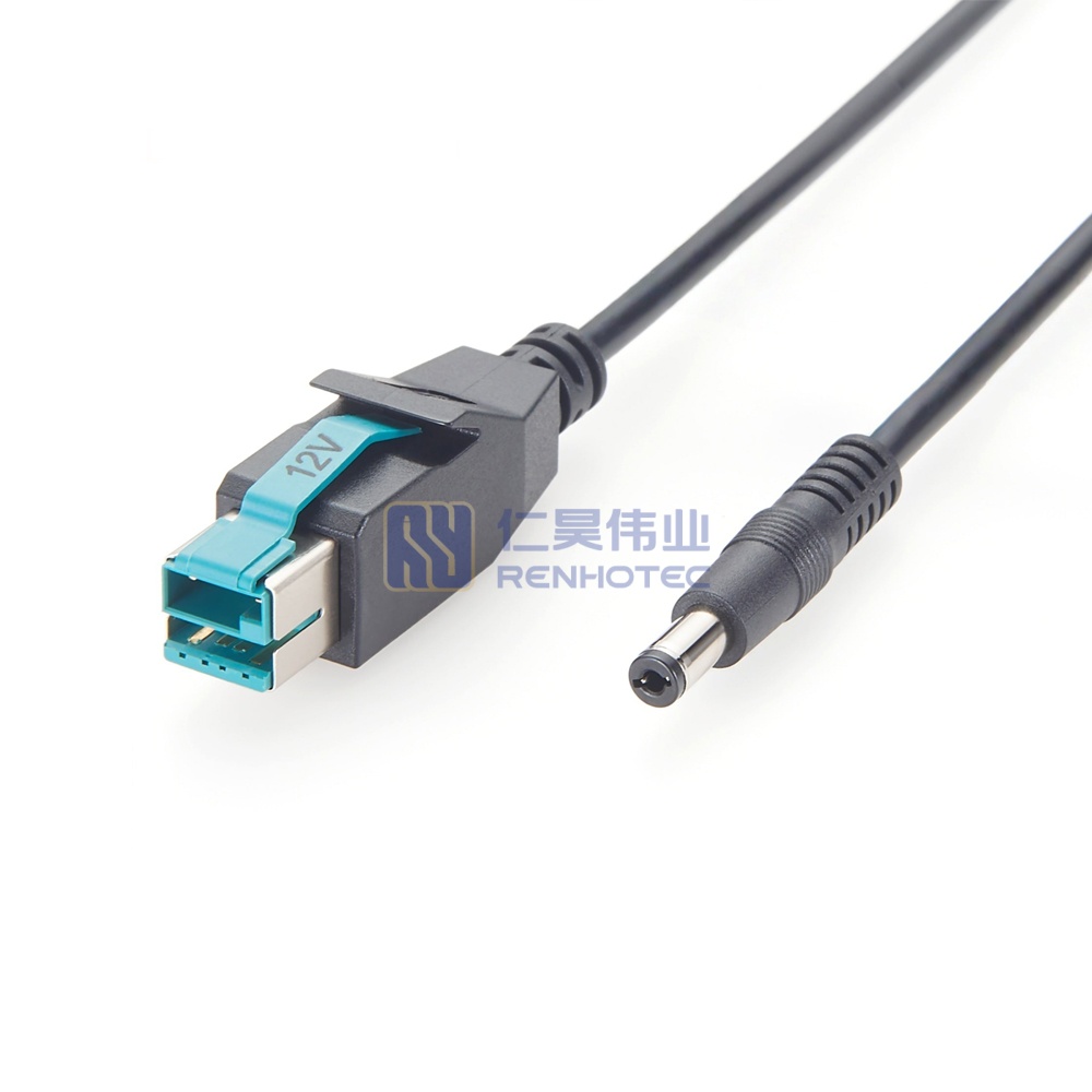 Powered USB 12V to DC 5.5*2.1mm Cable - RHT-605-20925 - Image 2