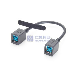12V Powered Female to Female USB Cable - RHT-605-20928