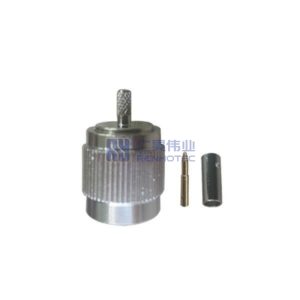 TNC Connector Male Straight Crimp Type for Cable RG316 - RHT-615-0203