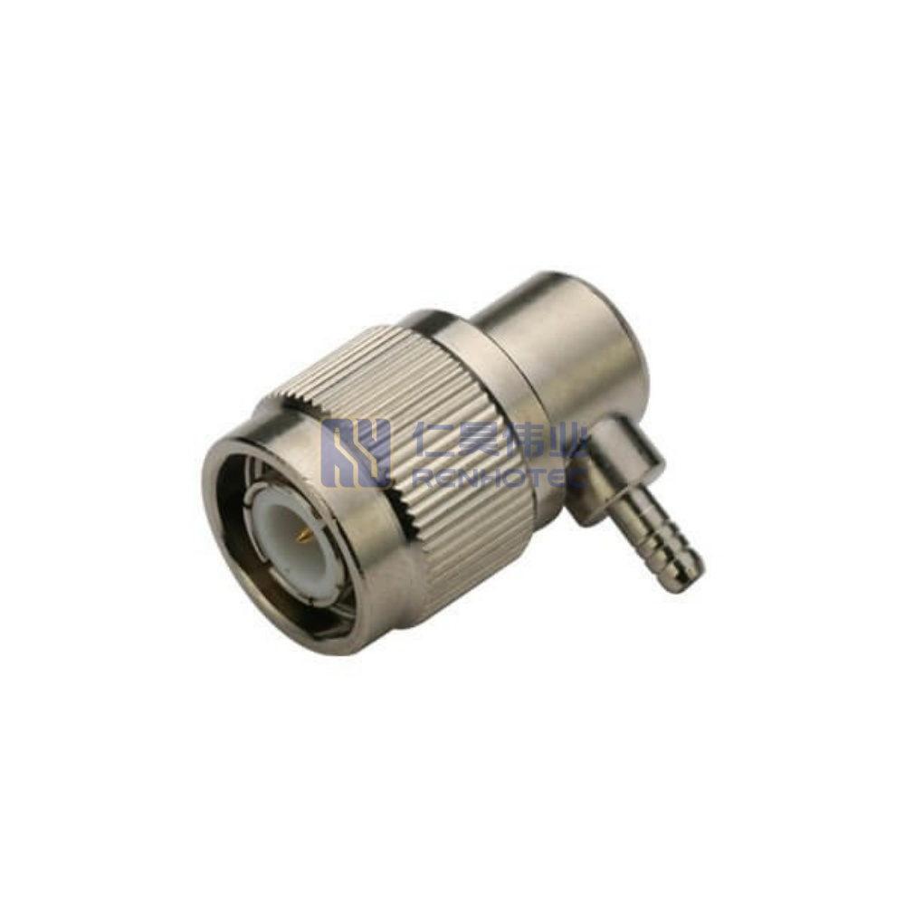 Right Angle TNC Connector Male Crimp Type for Cable RG316 - RHT-615-0215