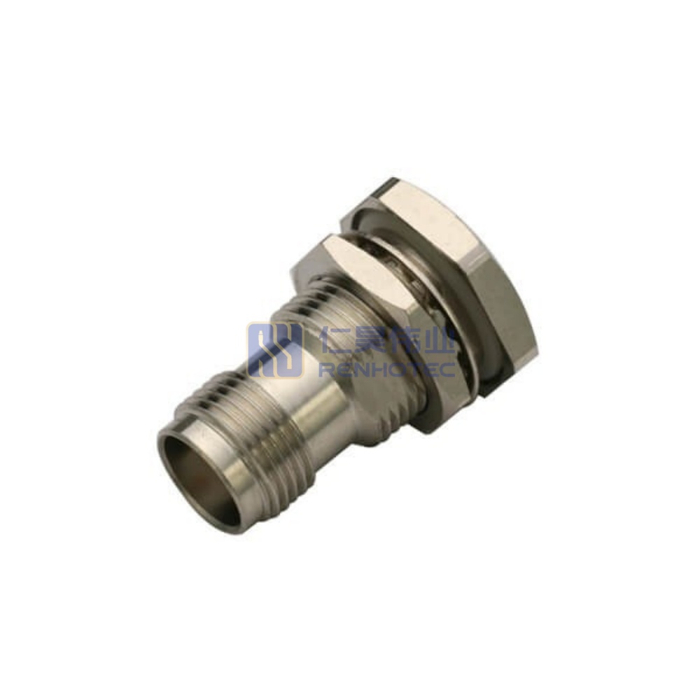 TNC Connector 50 Ohm Straight Bulkhead Waterproof Jack Panel Seal for Cable UT085 - RHT-615-0220