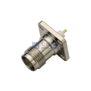 TNC Connector 4 Hole Flange Straight Female Jack for Panel Mount - RHT-615-0228