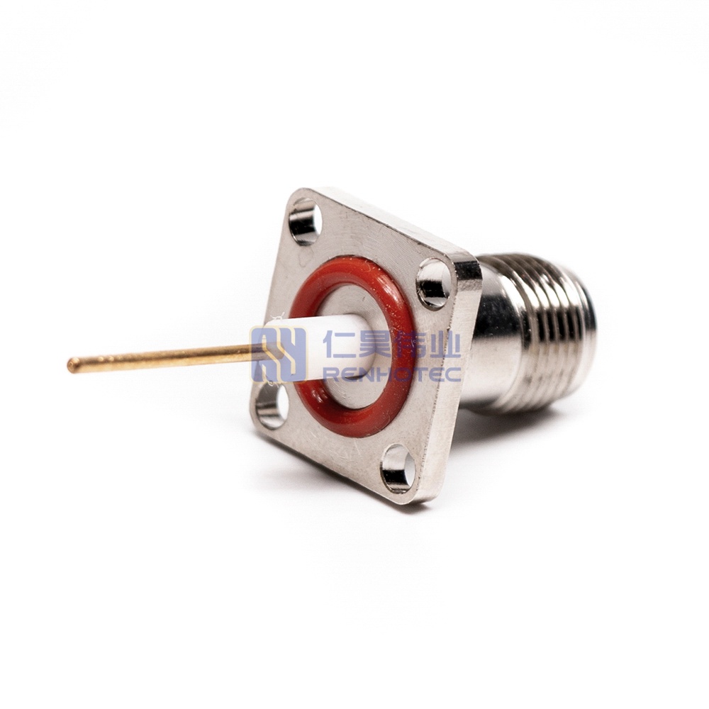 TNC Connector Extended Waterproof Straight Jack 4 Hole Flange - RHT-615-0230 - Image 3