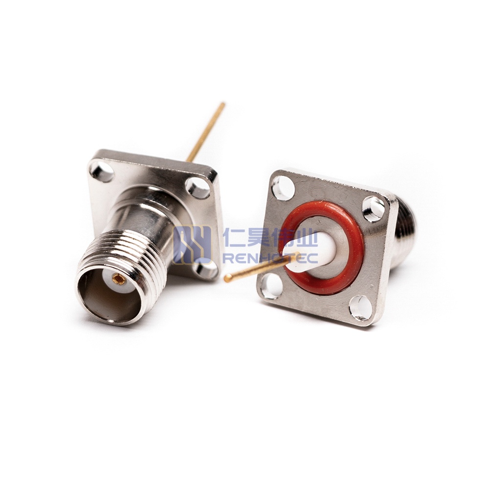 TNC Connector Extended Waterproof Straight Jack 4 Hole Flange - RHT-615-0230 - Image 4