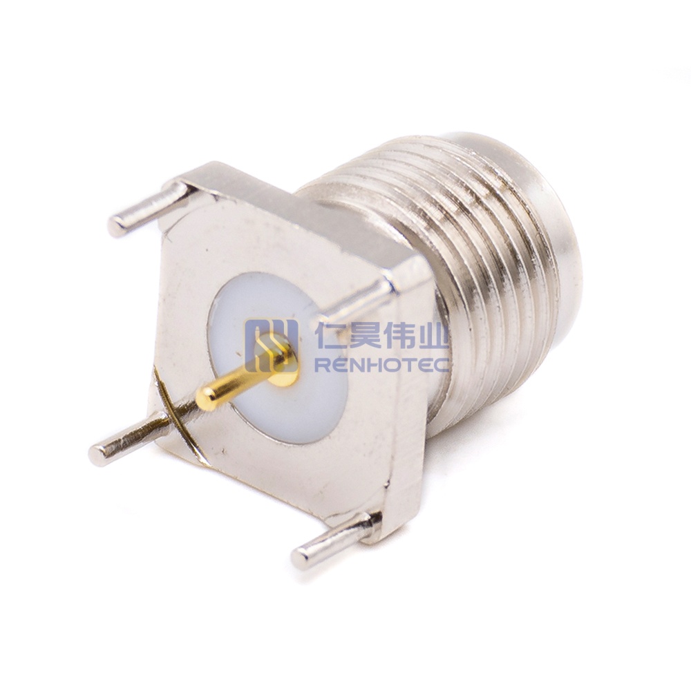 TNC Coaxial Jack Connector Straight for PCB Mount - RHT-615-0240-1 - Image 2
